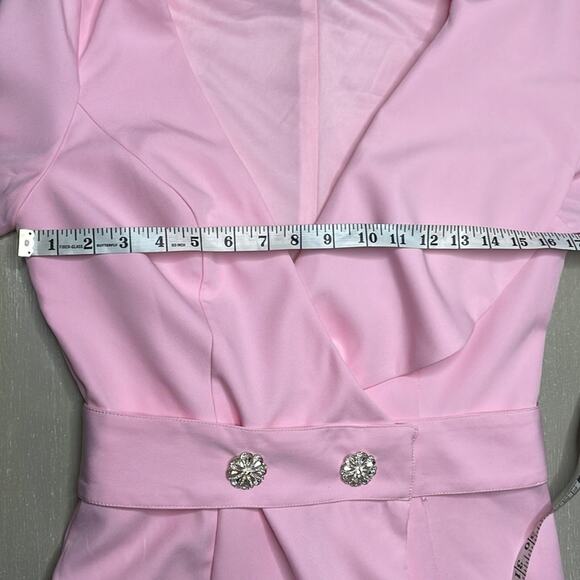 NWT Ieena for Max Duggal pink mini dress - Picture 10 of 12